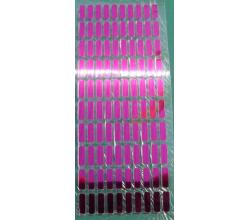 100 Buegelpailletten Stifte 7mm x 2mm spiegel pink